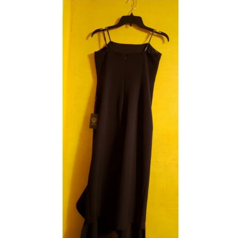 VINCE CAMUTO ASYMMETRICAL STRAPLESS DRESS - Picture 6 of 8